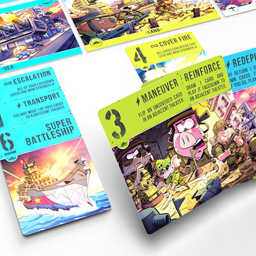 Air Land and Sea Critters At War